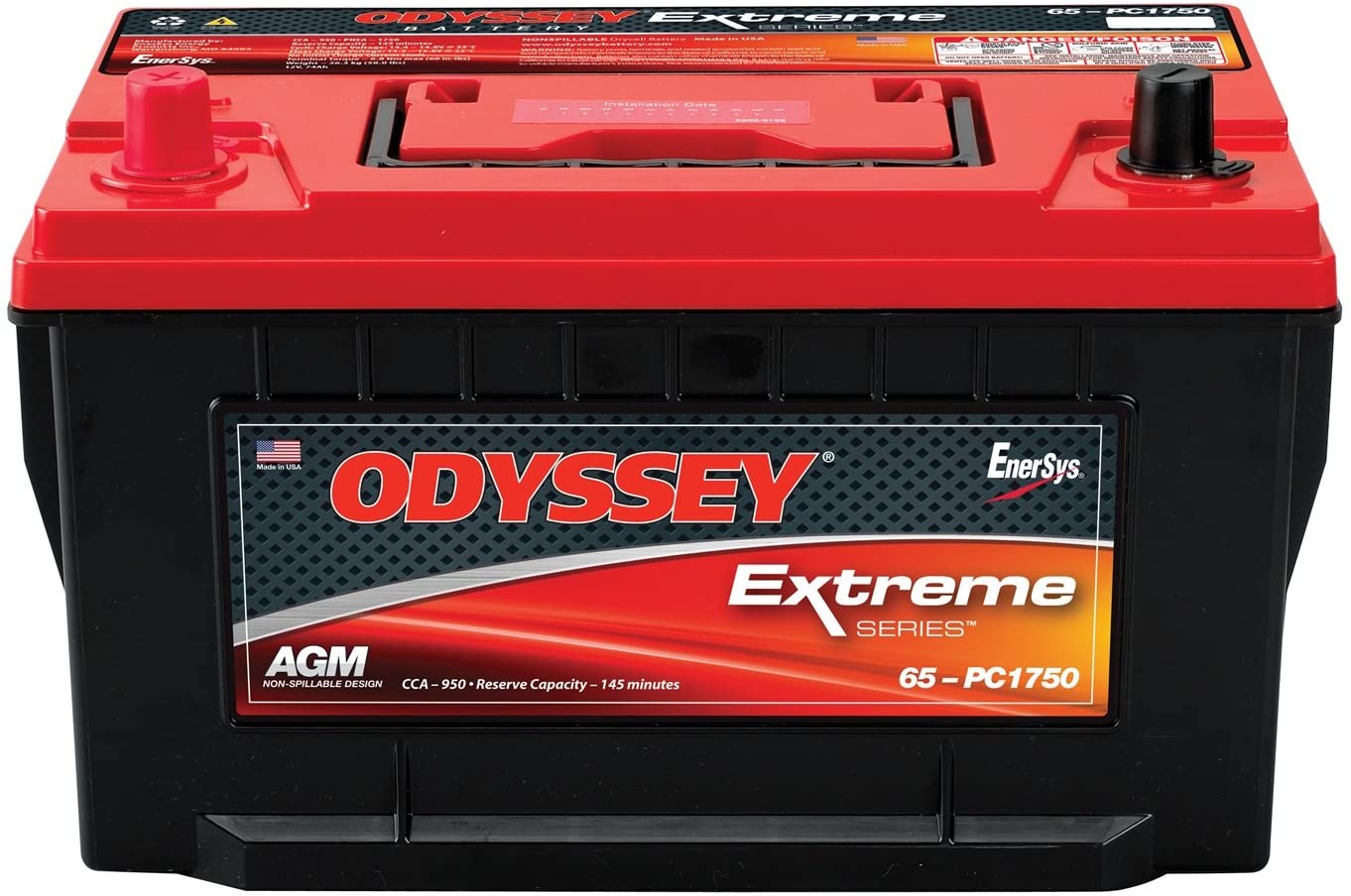 ODYSSEY 65-PC1750T<br> Automotive and LTV Battery
